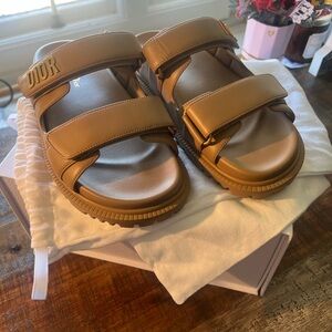 Dior Tan Sandals